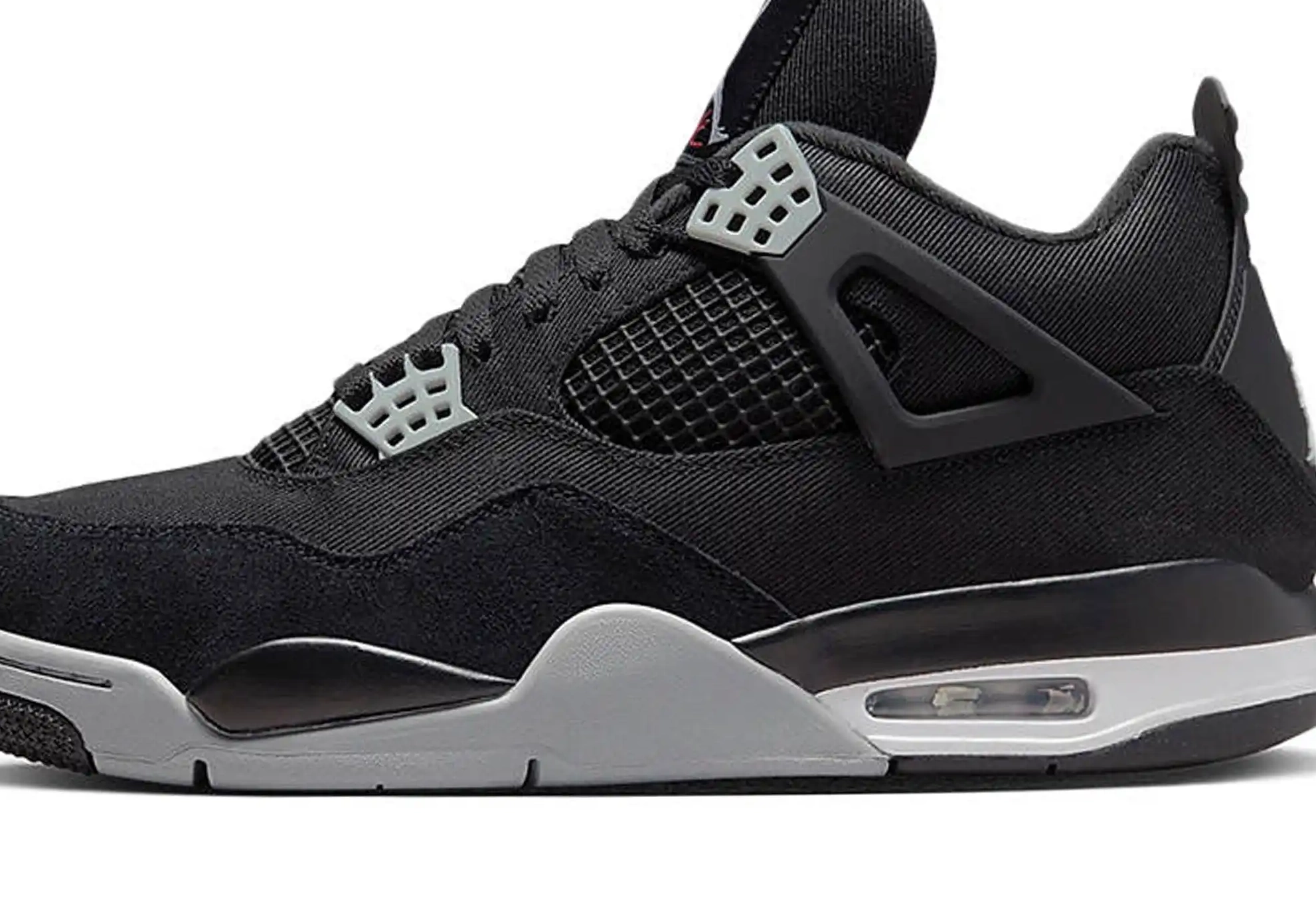 Jordan Canvas SE Black Air Retro 4 0701